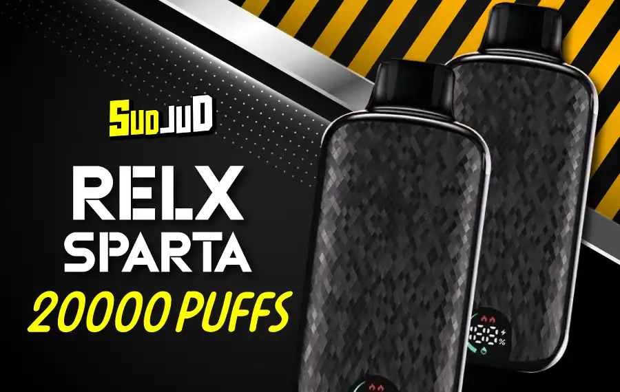 Relx Sparta 20000 พัฟ พอดใช้แล้วทิ้งสายอึด สูบยาว กลิ่นแน่น