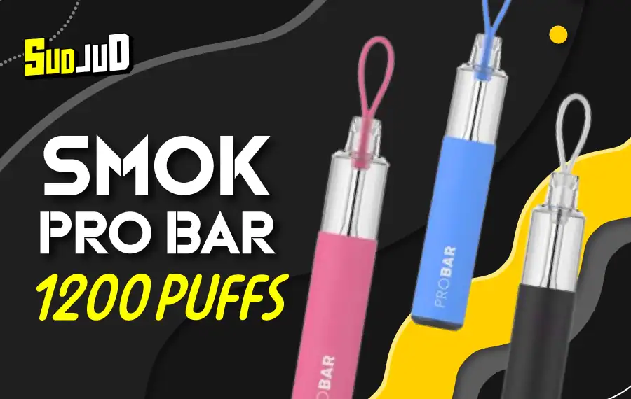 บุหรี่ไฟฟ้า SMOK Pro Bar 1200 Puff ขนาดพกพา สูบได้ 1200 ครั้ง กลิ่นแน่น ใช้งานง่าย