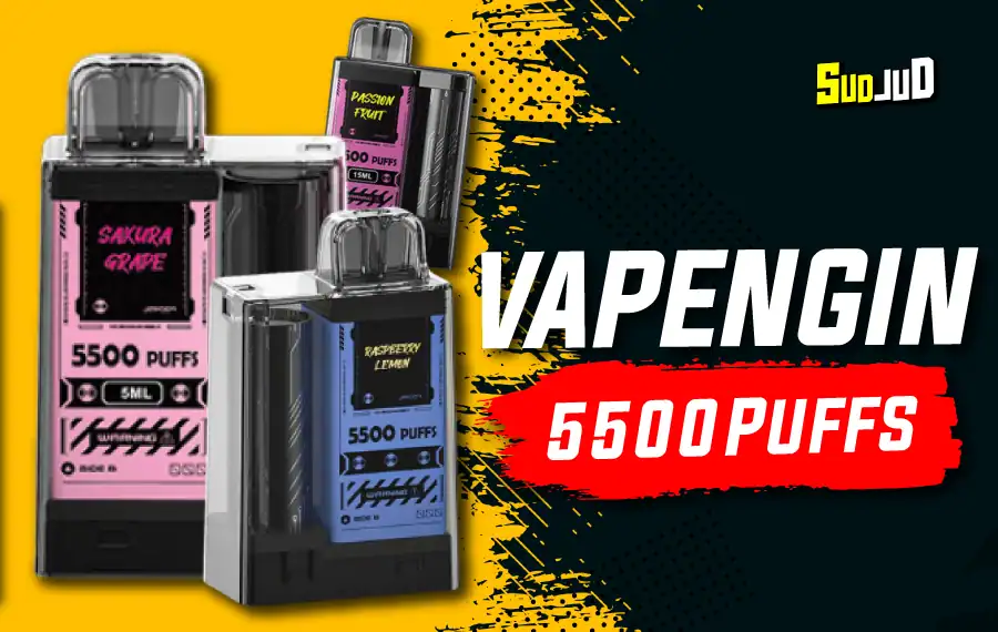พอคใช้แล้วทิ้ง Vapengin 5500 Puffs ฟีลสูบทำได้ดีเกินคาด นุ่มลื่นคอ รสชาติก็มีให้เลือกเยอะแปลกใหม่ไม่ซ้ำใคร