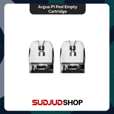 หัวพอต Argus P1 Pod Empty Cartridge (2 ชิ้น/กล่อง)
