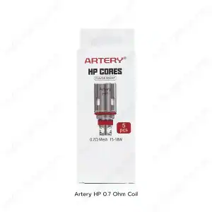 Artery HP Cores 0.7ohm Mesh Coil (แพ็ค 5 ชิ้น)