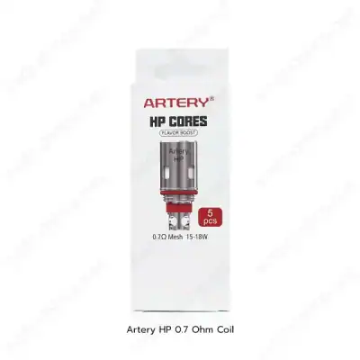 Artery HP Cores 0.7ohm Mesh Coil (แพ็ค 5 ชิ้น)