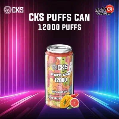 CKS PUFFS CAN 12000 Puffs