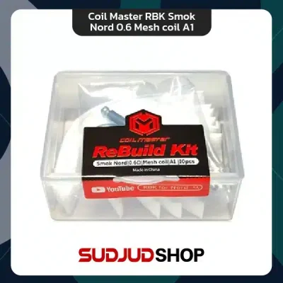 Coil Master RBK Smok Nord 0.6 Mesh coil A1