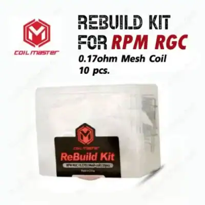 Coil Master ReBuild Kit for RGC 0.17 ohm