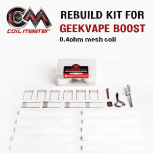 Coil Master ReBuild Kit for AegisBoost 0.4 ohm