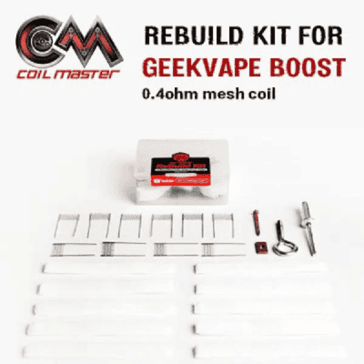 Coil Master ReBuild Kit for AegisBoost 0.4 ohm
