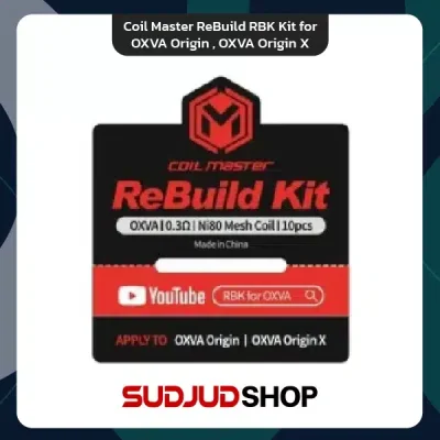 Coil Master ReBuild RBK Kit for OXVA Origin , OXVA Origin X