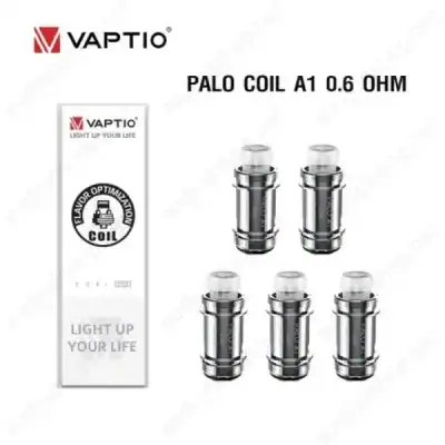 Coil VAPTIO PALO A1 0.6ohm (5 ชิ้นต่อกล่อง)