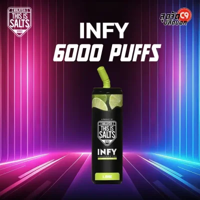 infy 6000 puffs lime