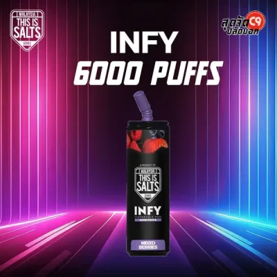 infy 6000 puffs mixed berries