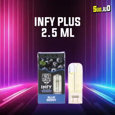 หัว INFY Plus Blueberry: อินฟี่พลัสกลิ่นหอมหวานอมเปรี้ยว สดชื่นราวกับเก็บผลบลูเบอร์รี่จากไร่
