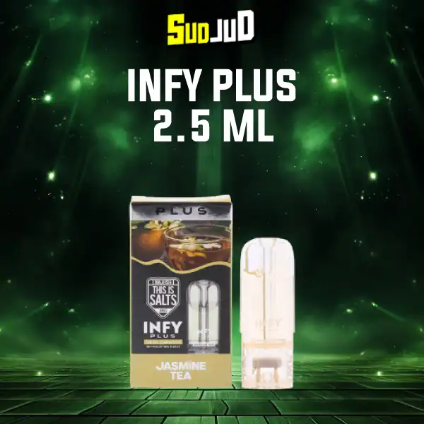 หัวพอต infy plus 2.5ml jasmine tea ชามะลิ หอมละมุน เบาสบาย ผ่อนคลาย