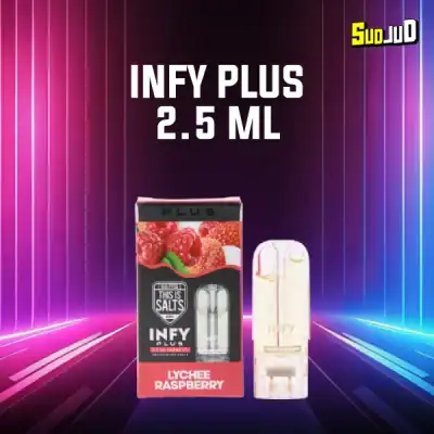 หัว INFY Plus Lychee Raspberry: หอมหวานอมเปรี้ยวอย่างลงตัว ผสานเสน่ห์ของลิ้นจี่และราสเบอร์รี่