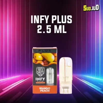 หัว INFY Plus Mango Peach: หอมหวานสดใส ชวนให้นึกถึงมะม่วงสุกและพีชฉ่ำน้ำ