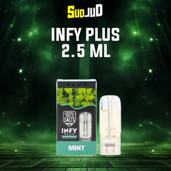 หัวพอต infy plus 2.5ml mint มิ้นท์ เย็นจัด สดชื่นสุดขั้ว