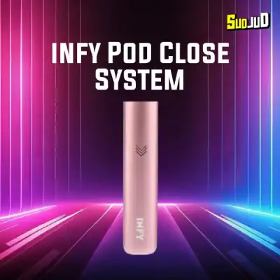 infy pod close system floss pink ชมพูสายไหม หวานแบ๊ว ฟีลไอดอลเกาหลี
