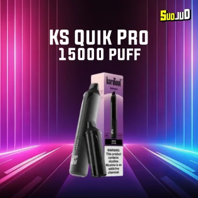 ks quik pro 15000 puffs Grape Lychee – องุ่นลิ้นจี่ ผลไม้คู่หูหอมหวานลงตัว ลิ้นจี่นำ องุ่นตาม