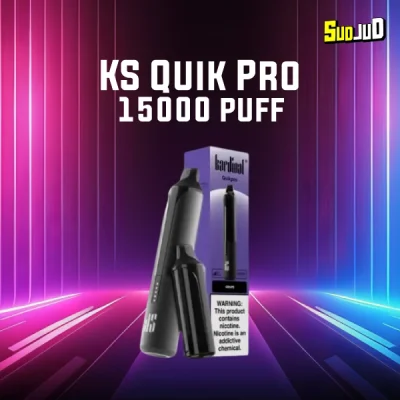 ks quik pro 15000 puffs Grape – องุ่น คลาสสิกไม่เคยตกยุค กลิ่นหอมหวานองุ่นแท้ เนียน