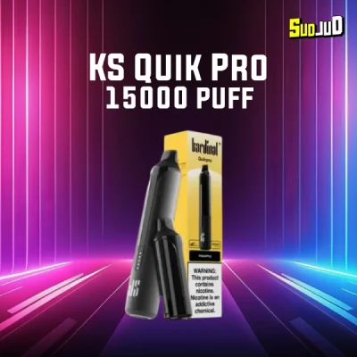 ks quik pro 15000 puffs Pineapple – สับปะรด หวานหอมแบบสับปะรดสุก รสเข้ม มีความฉ่ำ