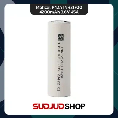 Molicel P42A INR21700 4200mAh 3.6V 45A