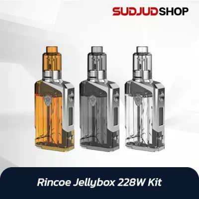 Rincoe Jellybox 228W Kit (เจลลี่บล็อค 228 กล่องปรับวัตต์)