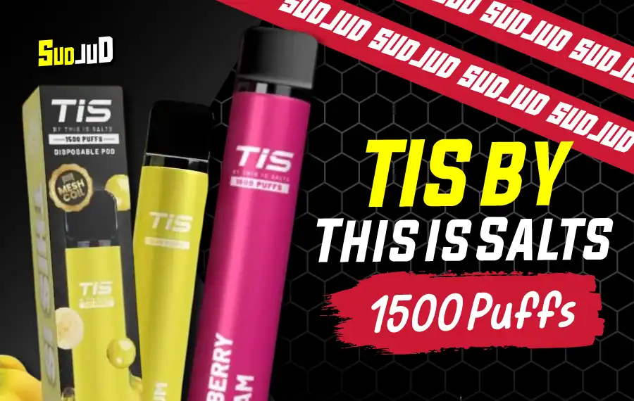 พอตใช้แล้วทิ้ง TIS by This is Salts 1500 Puff เครื่องเล็ก พร้อมสูบ