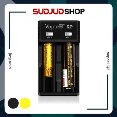 รางชาร์จคู่ Vapcell Q2