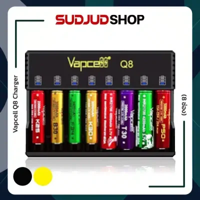 Vapcell Q8 Charger 8 ช่อง
