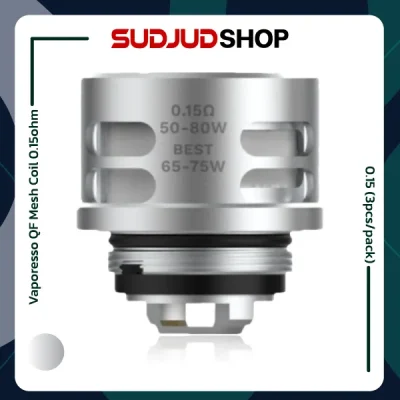 Vaporesso QF Mesh Coil 0.15ohm (3pcs/pack)