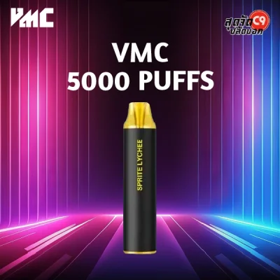 VMC 5000 Puff Sprite Lychee – ซ่าซ่อนหวาน ลิ้นจี่+เลมอนลงตัวเกินต้าน