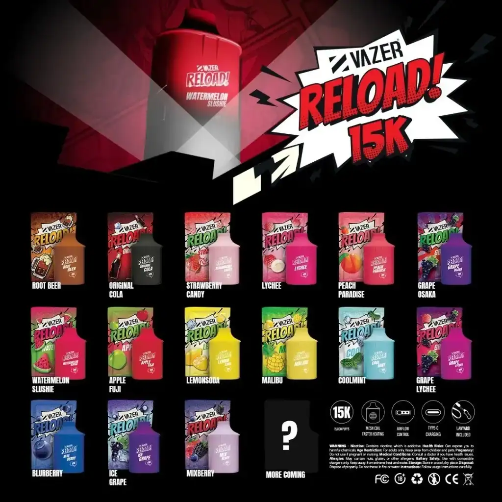 หัว Vazer Reload 15k ราคาถูก
