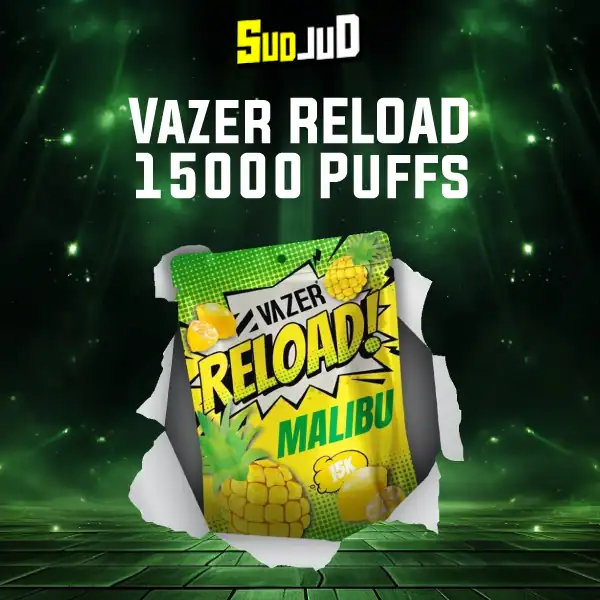 vazer reload 15k malibu สับปะรดหอม ๆ กลิ่นทรอปิคอล สูบเพลิน