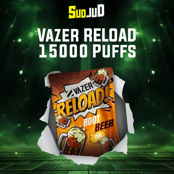 vazer reload 15k rootbeer รูทเบียร์ซ่าหอม หวานชัด เหมือนน้ำจริง