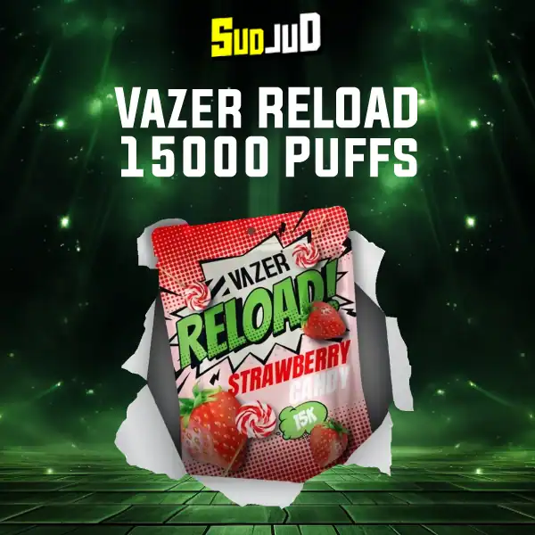 vazer reload 15k strawberry candy สตรอว์เบอร์รี่ลูกอม หอมหวานน่ารัก