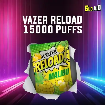 หัว vazer reload 15k malibu กลิ่นสับปะรดหอมหวาน