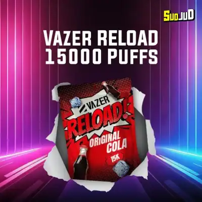หัว vazer reload 15k original cola กลิ่นโคล่าชัดเจน ซ่า ๆ แบบน้ำอัดลม