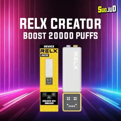 ตัวเครื่อง Battery relx creator 20000 puffs